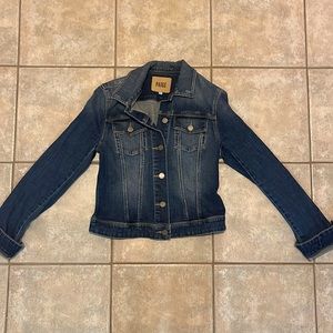 PAIGE blue denim jacket (women’s small)